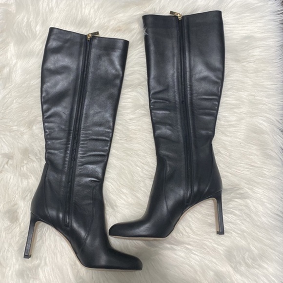 Jimmy Choo Shiny calfskin Mahesa 85 Knee high boots size‎ 38.5 - Picture 5 of 13